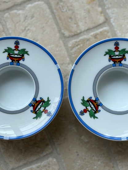 Cartier La Maison Venitienne Limoges Porcelain Votive Candle Holders | Collectors Gene
