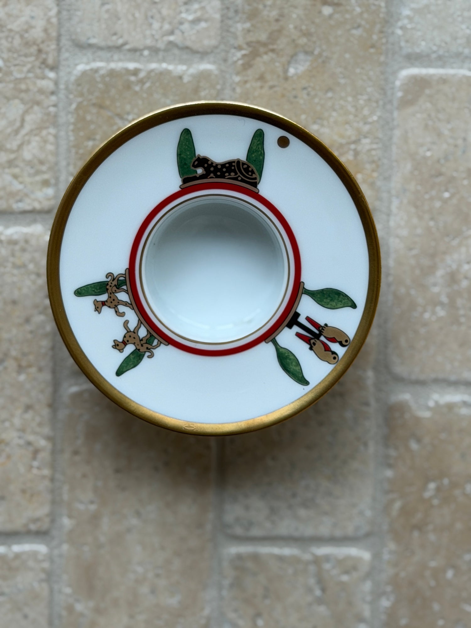 Cartier La Maison de Louis Cartier Limoges Porcelain Votive Candle Holders | Collectors Gene