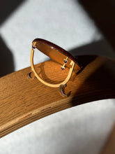 Cartier “Le Must de Cartier” Brown Enamel "Baignoire" Oval Picture Frame | Collectors Gene