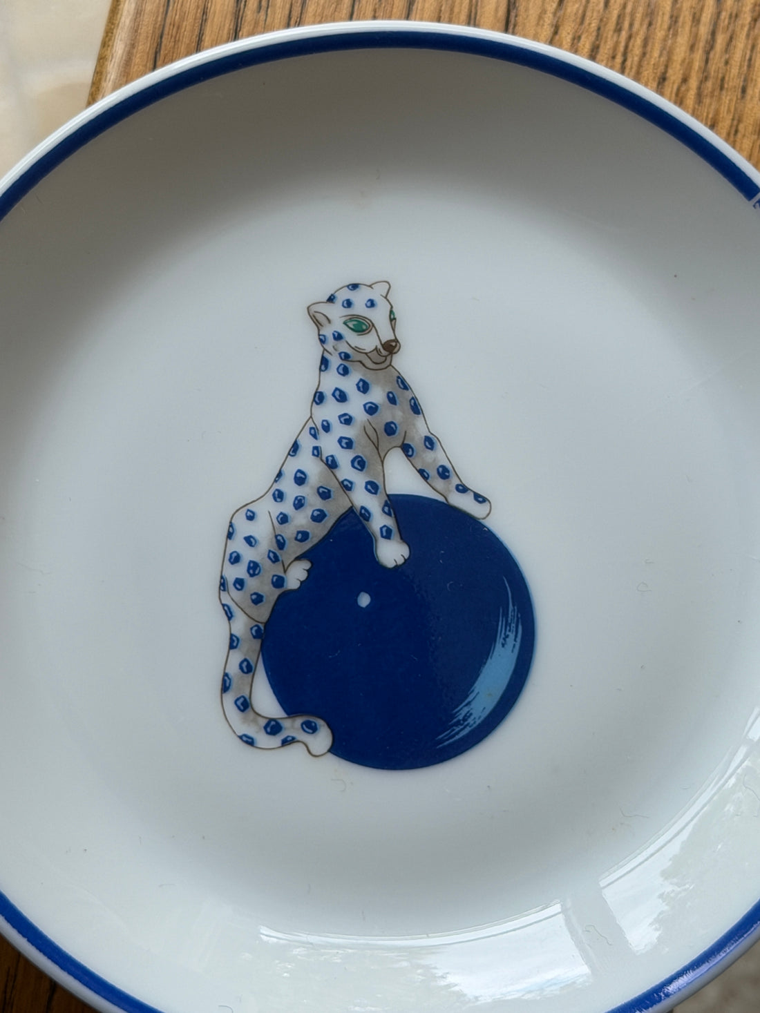 Cartier Limoges Panthere Porcelain Trinket Dish | Collectors Gene