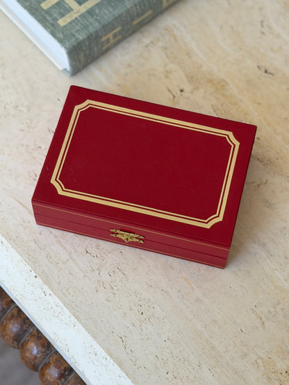 Cartier Organic Crystal Salt Cellars with Sterling Silver Spoons in Presentation Box | Collectors Gene
