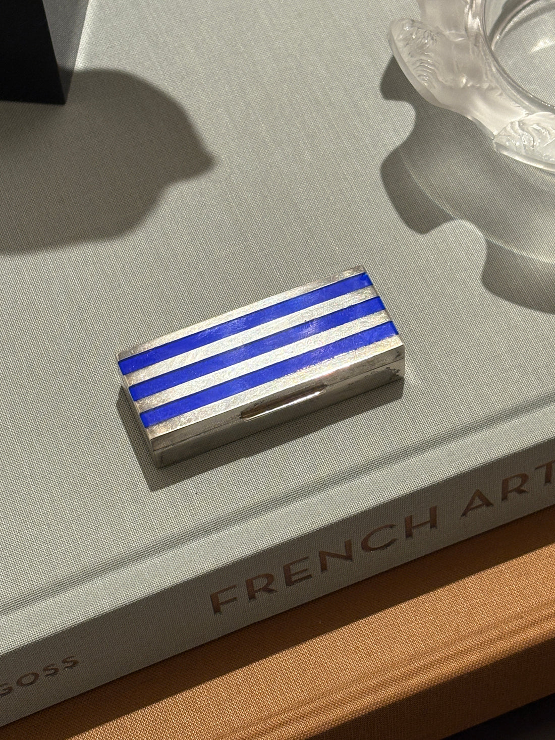 Cartier Sterling Silver and Enamel Miniature Box | Collectors Gene