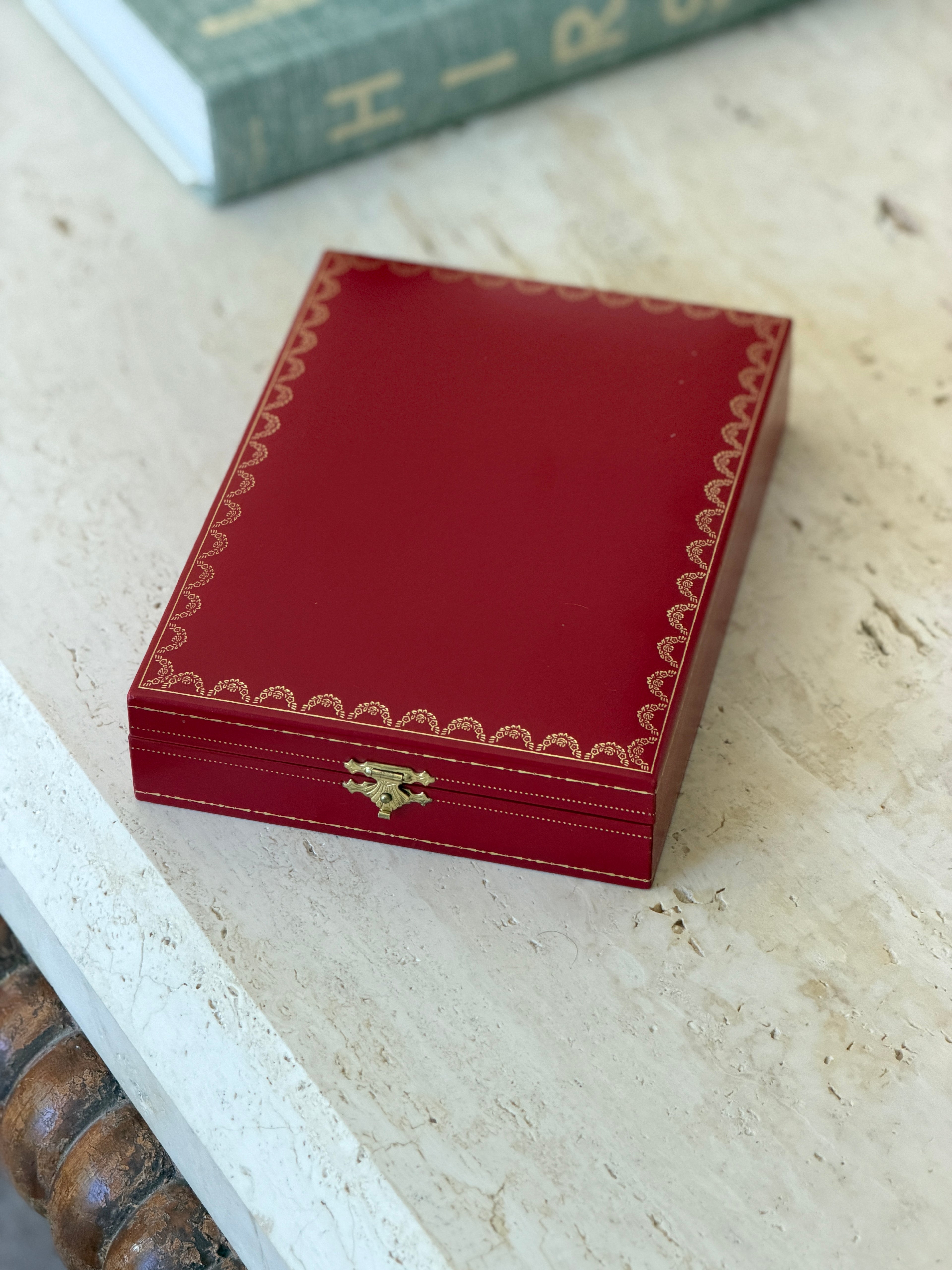 Cartier Trinity Cigar Cutter Santos Lighter Set in Presentation Box | Collectors Gene