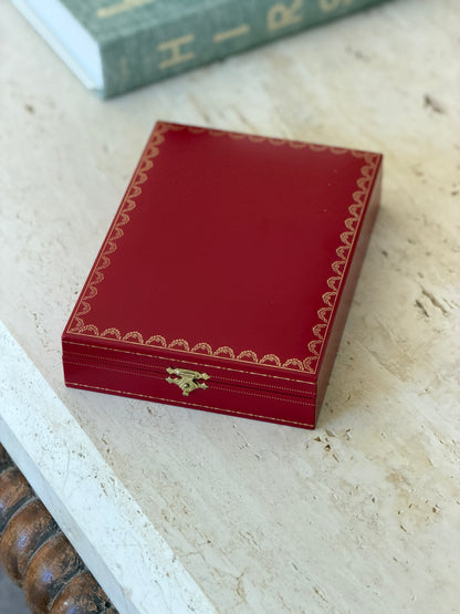 Cartier Trinity Cigar Cutter Santos Lighter Set in Presentation Box | Collectors Gene