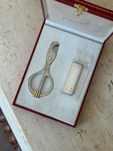 Cartier Trinity Cigar Cutter Santos Lighter Set in Presentation Box | Collectors Gene
