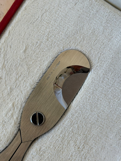 Cartier Trinity Cigar Cutter Santos Lighter Set in Presentation Box | Collectors Gene