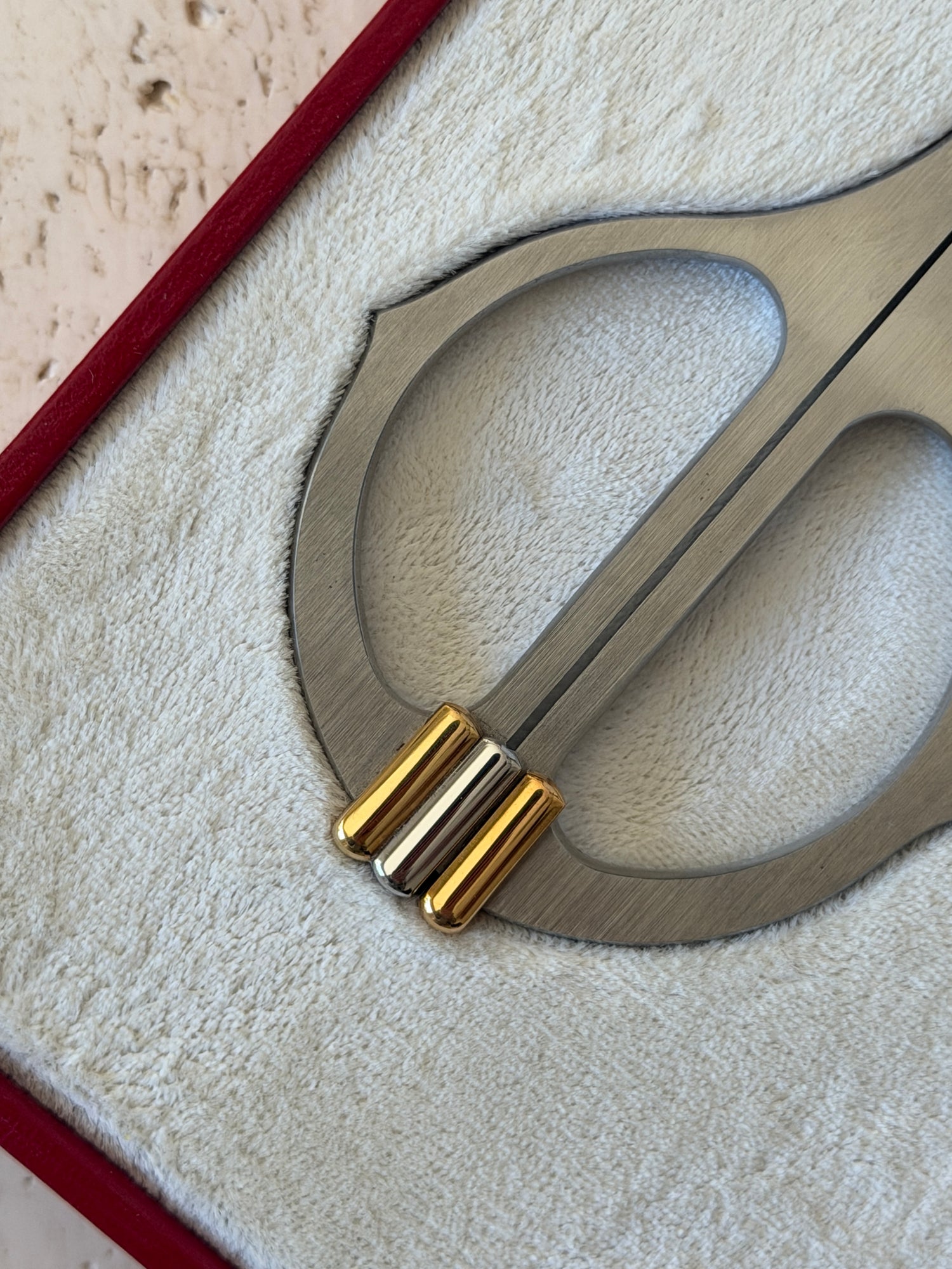 Cartier Trinity Cigar Cutter Santos Lighter Set in Presentation Box | Collectors Gene