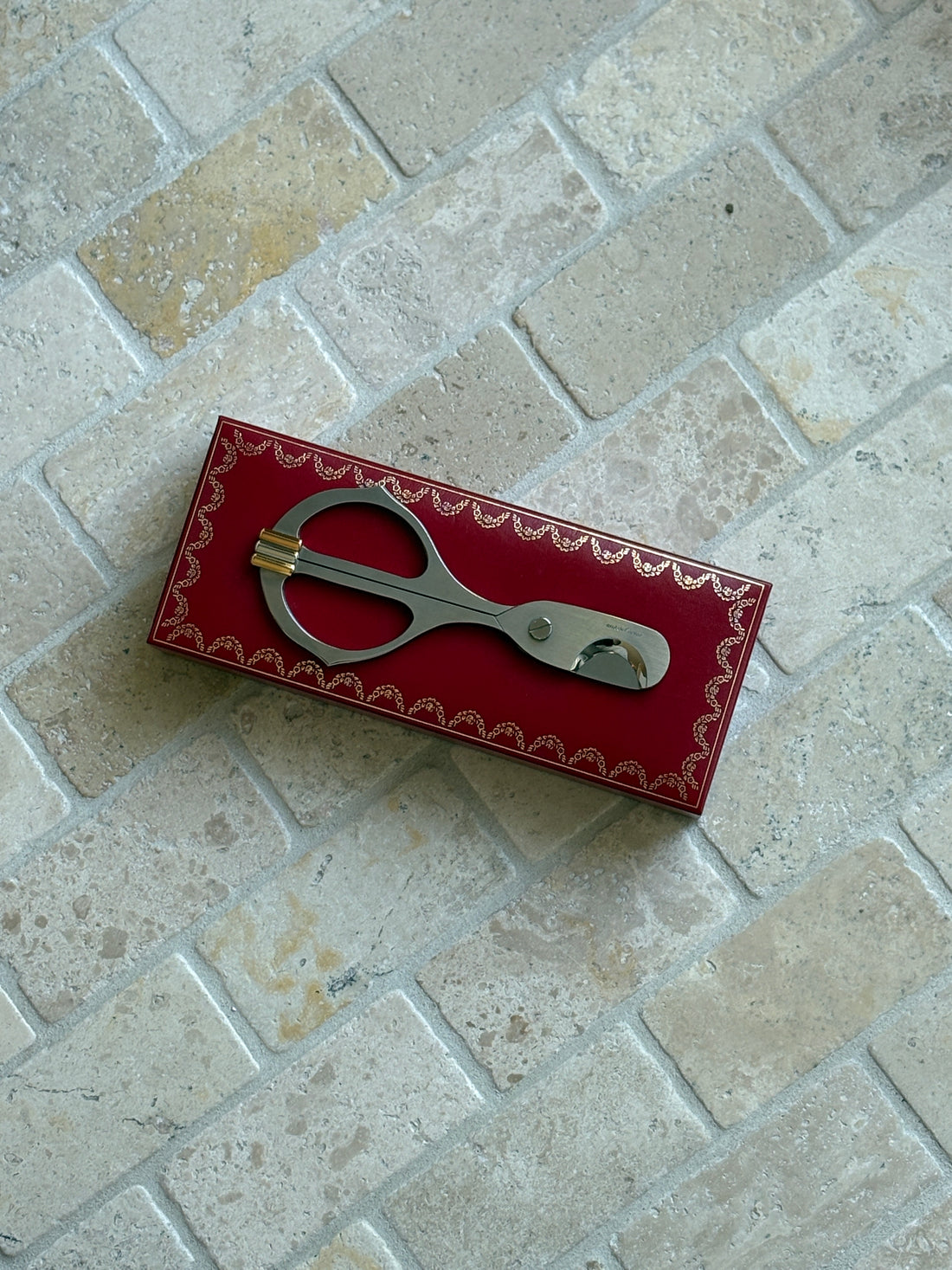 Cartier Trinity Cigar Cutter Scissors with Case | Collectors Gene