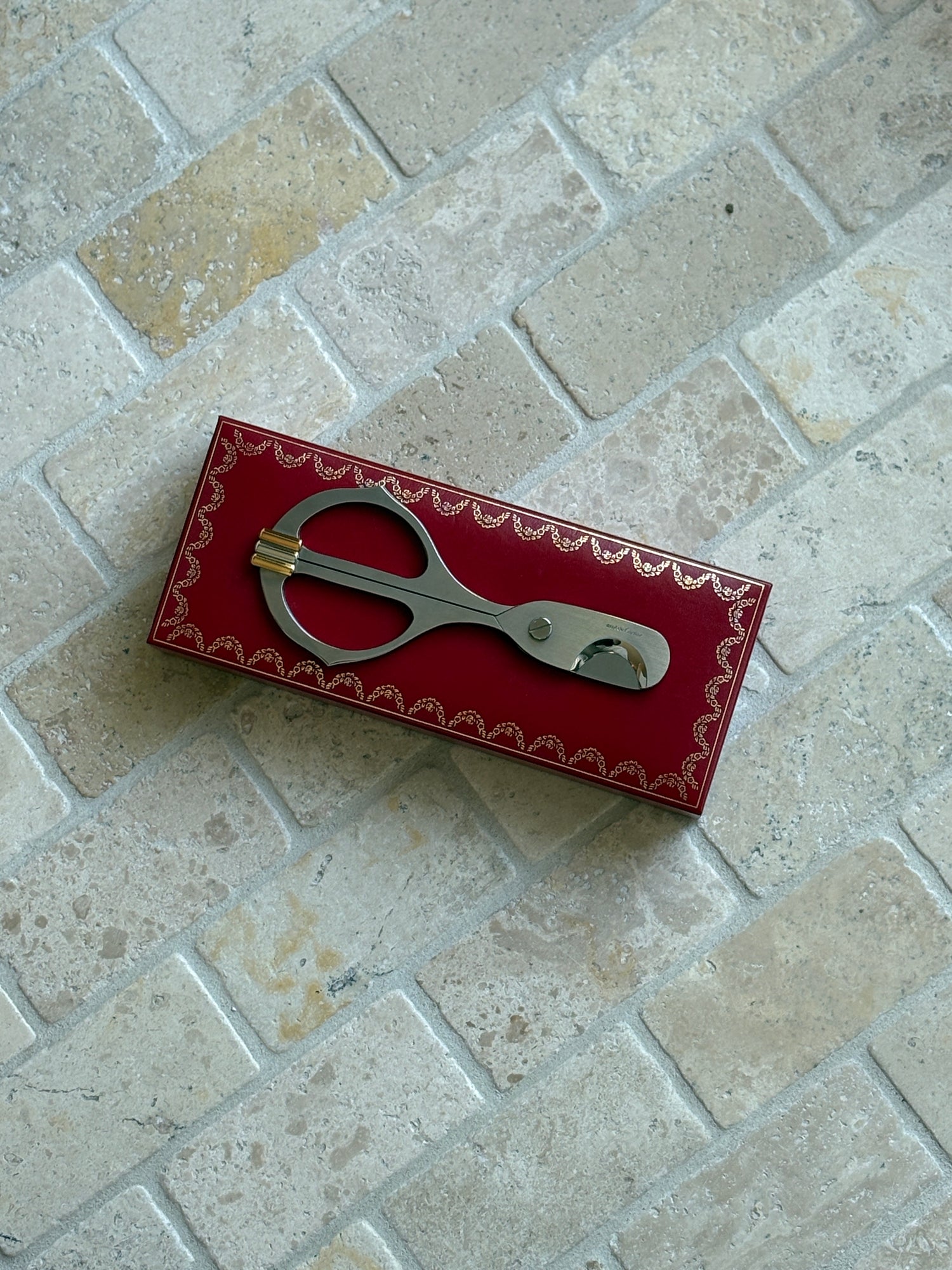 Cartier Trinity Cigar Cutter Scissors with Case | Collectors Gene
