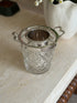 Champagne Bucket in Cut Glass Silver Plate by John Grinsell Sons Sheffield England c.1910 | Collectors Gene