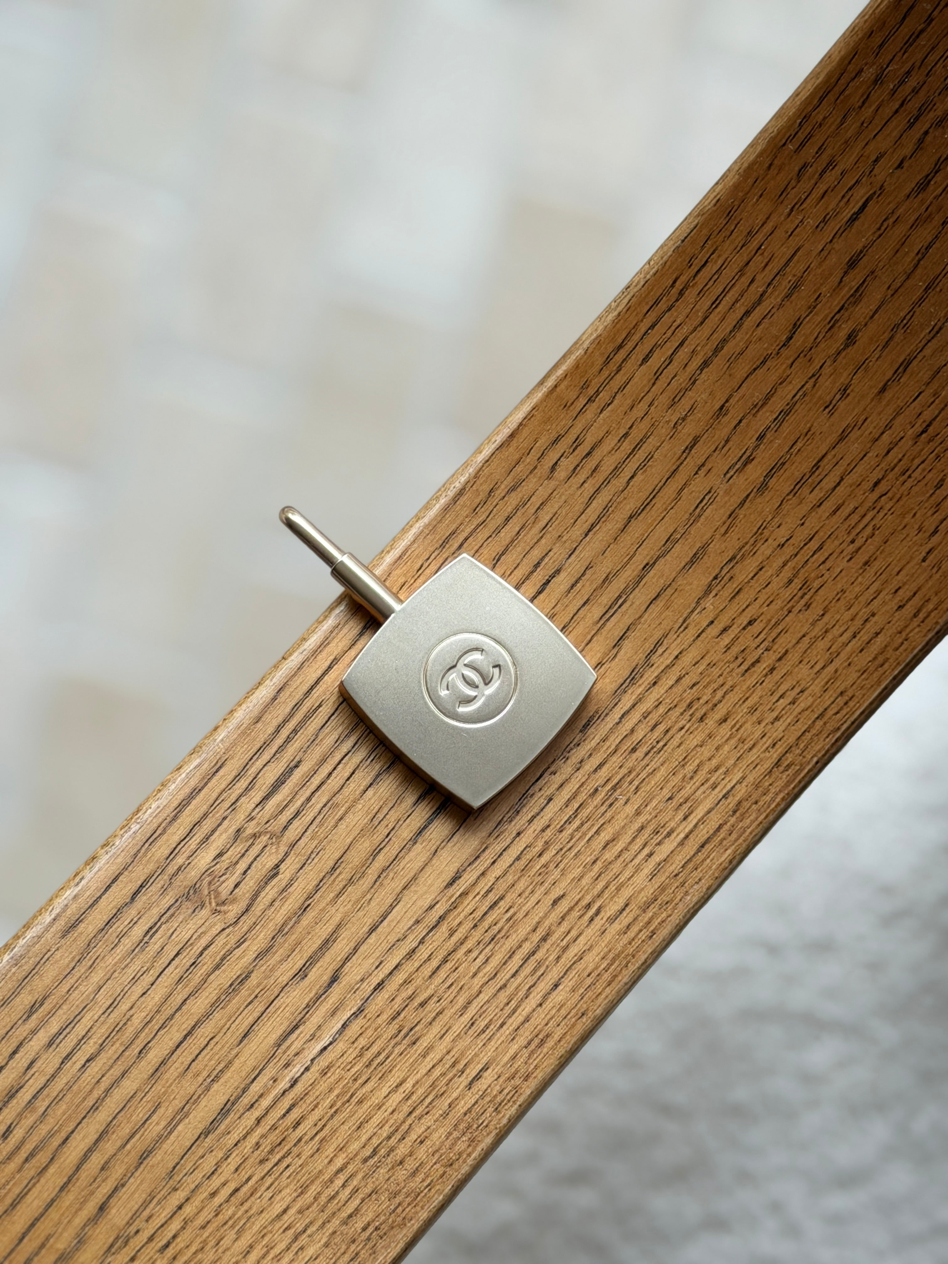 Chanel Metal Handbag Table Hook with Interlocking CC Logo | Collectors Gene