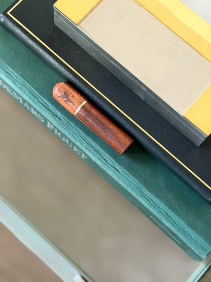 Chateau Marmont Wood Match &amp; Toothpick Holder