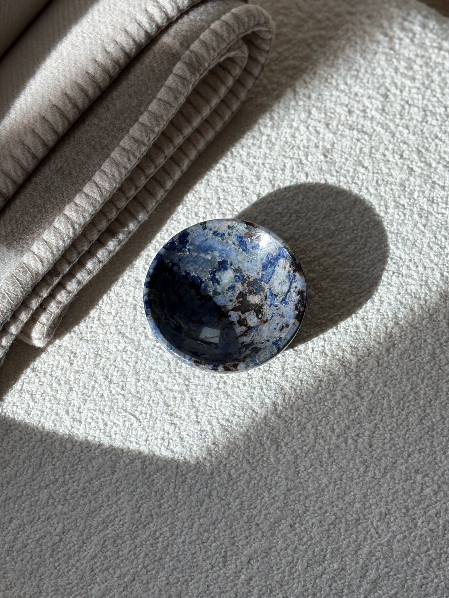 Christian Dior Carved Lapis Dish - c.1970 | Collectors Gene