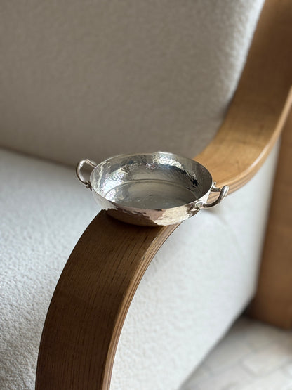 Christian Dior Silver Hammered Bowl with Handles | Collectors Gene