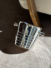 Christofle Folio Silver Plate Champagne Cooler/Ice Bucket | Collectors Gene
