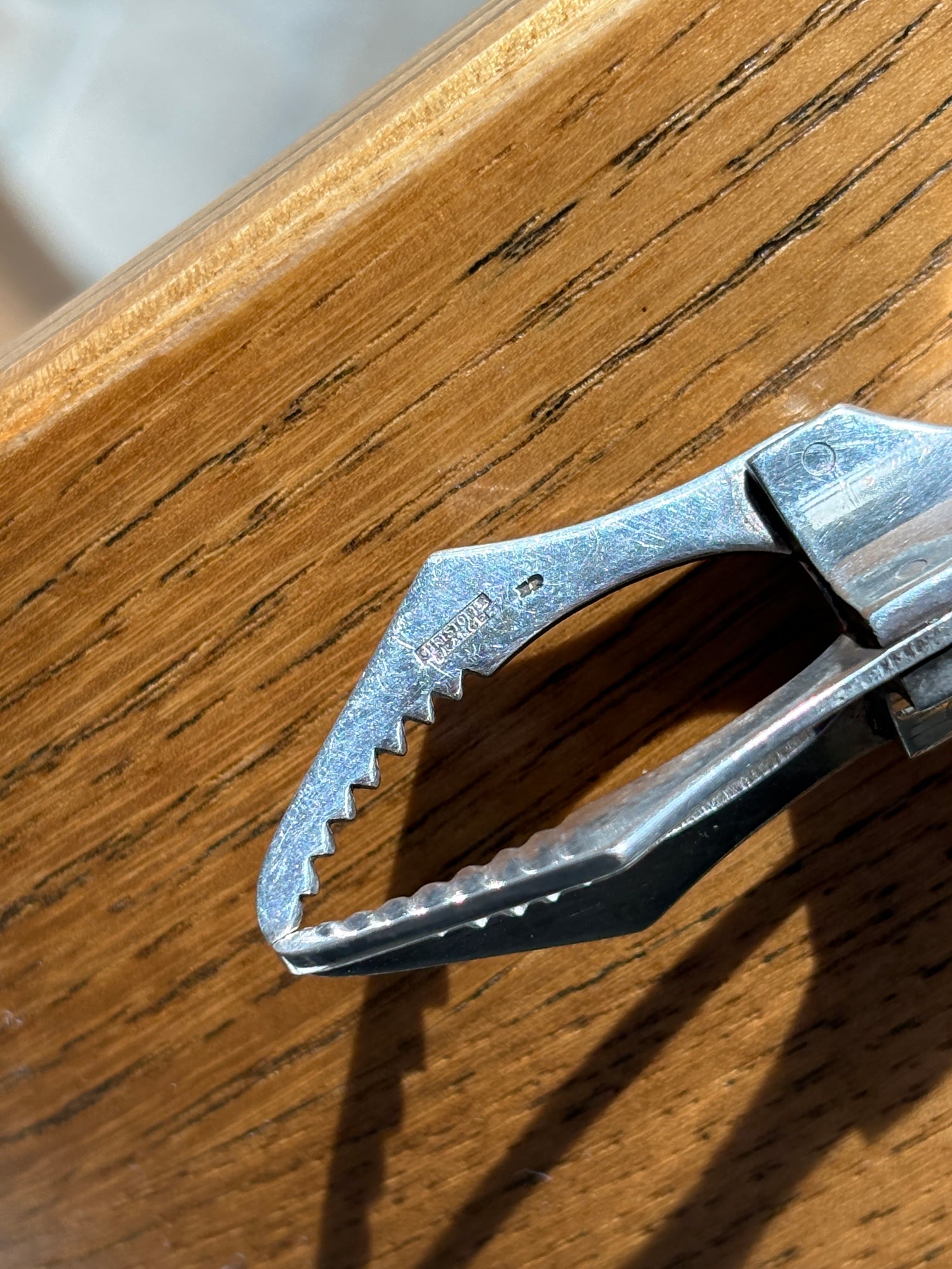Christofle France Mechanical Olive Sugar Tongs | Collectors Gene