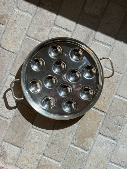 Christofle Gallia Escargot Deviled Egg Serving Dish | Collectors Gene