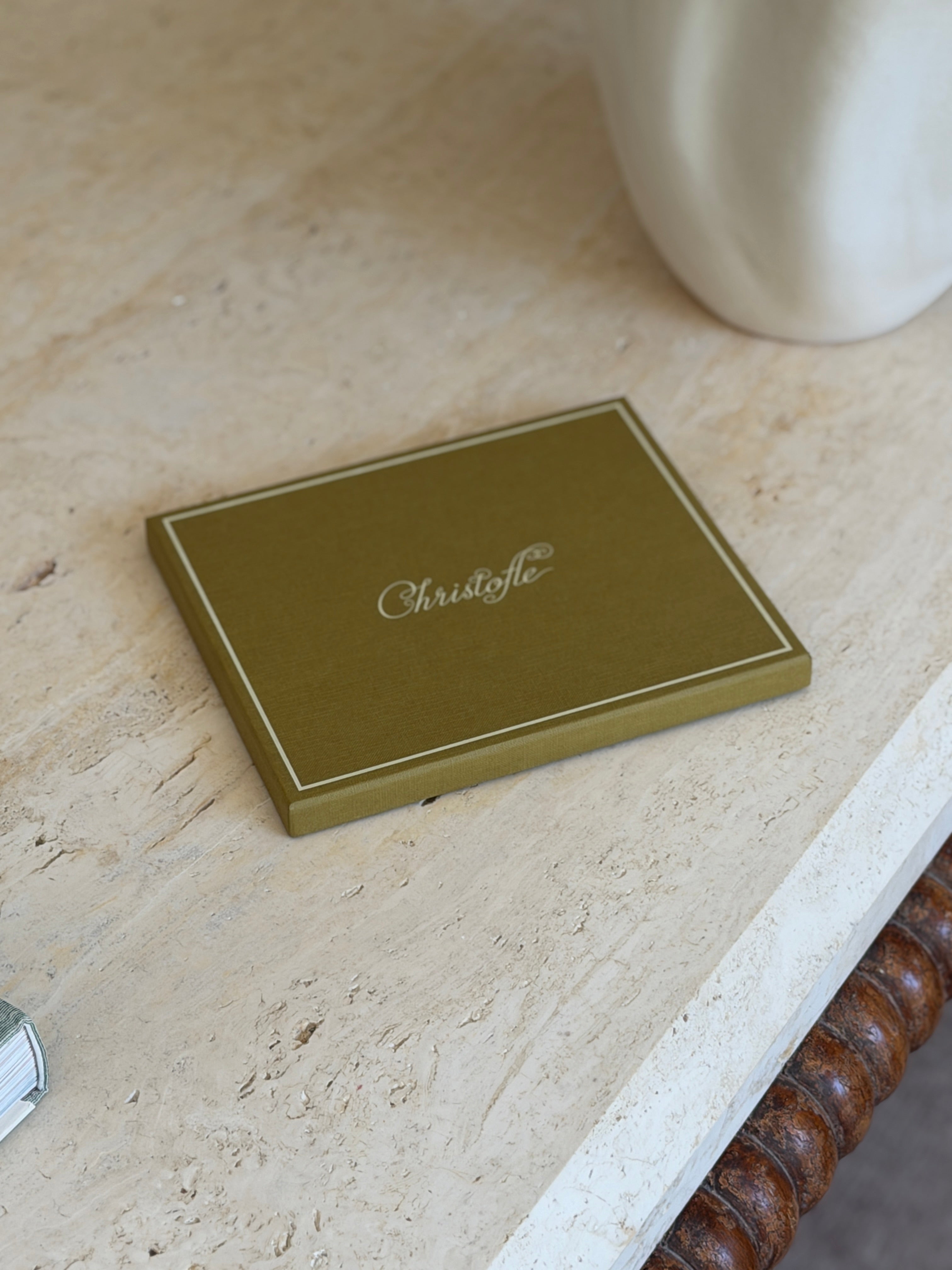 Christofle Graffiti Silver-Plated Rectangular Tray | Collectors Gene