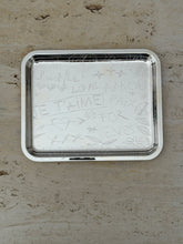 Christofle Graffiti Silver-Plated Rectangular Tray | Collectors Gene