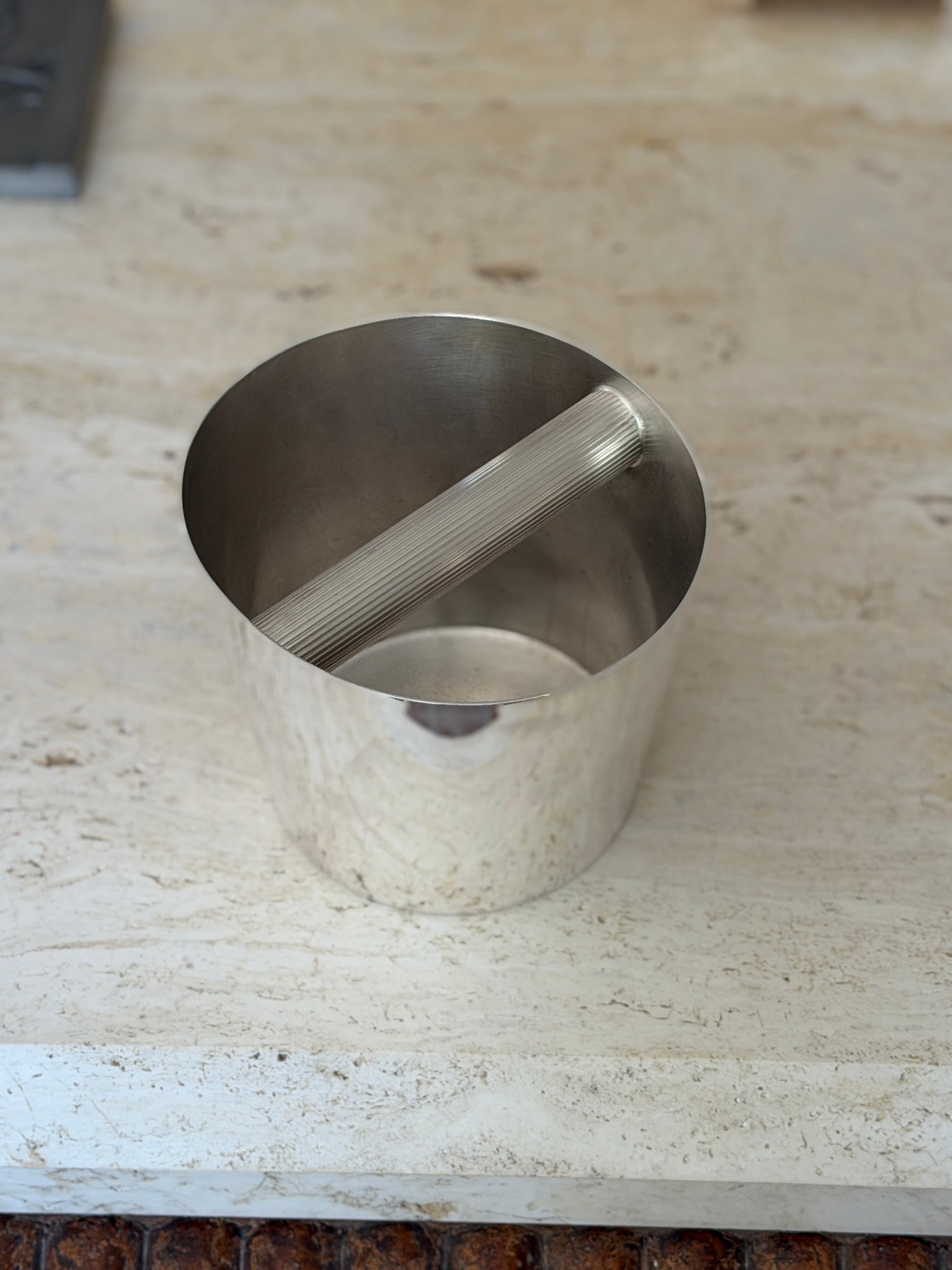 Christofle K+T Silver-Plated Ice Bucket by Thomas Keller &amp; Adam D. Tihany