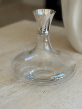 Christofle Malmaison Crystal Wine Decanter with Silver-Plated Collar | Collectors Gene