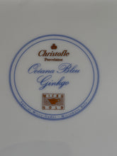 Christofle Oceana Blue Gingko Porcelaine Vide Poche Tray | Collectors Gene