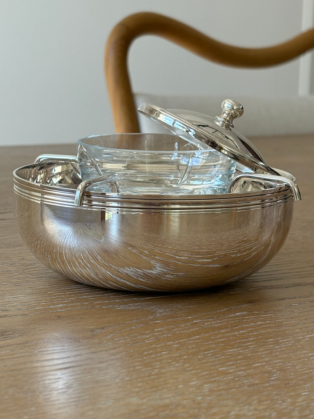 Christofle Silver Caviar Serving Dish | Collectors Gene Rare Collectibles