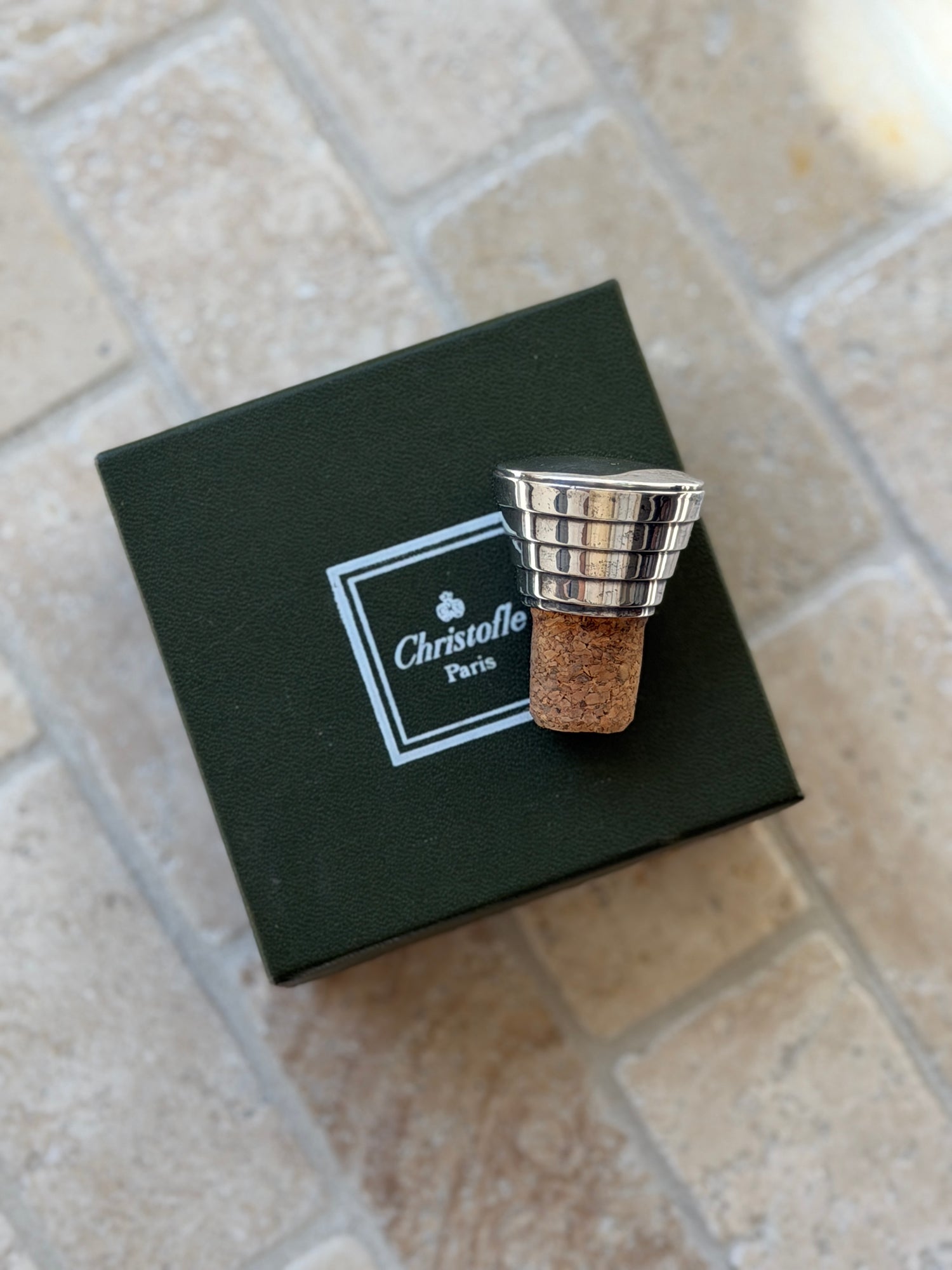 Cartier Must de Cartier Solid Perfume in Brass Swivel Case with Original Box | Collectors Gene