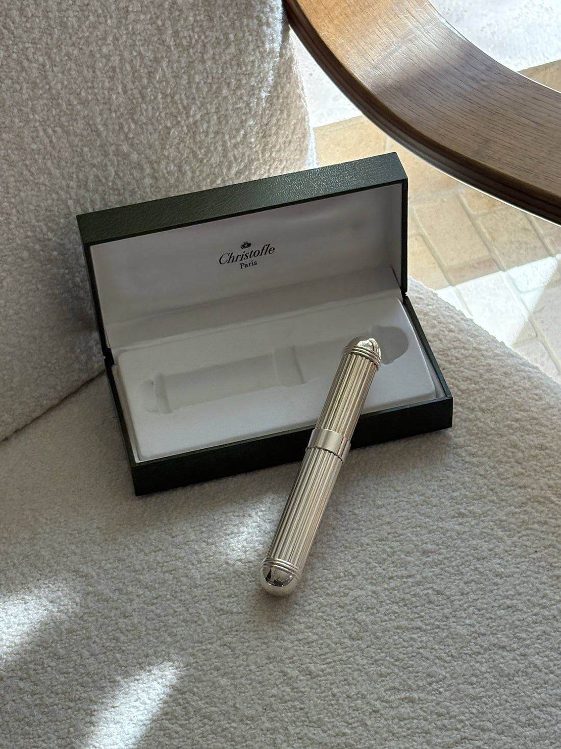 Christofle Single Cigar Case in Original Box | Collectors Gene