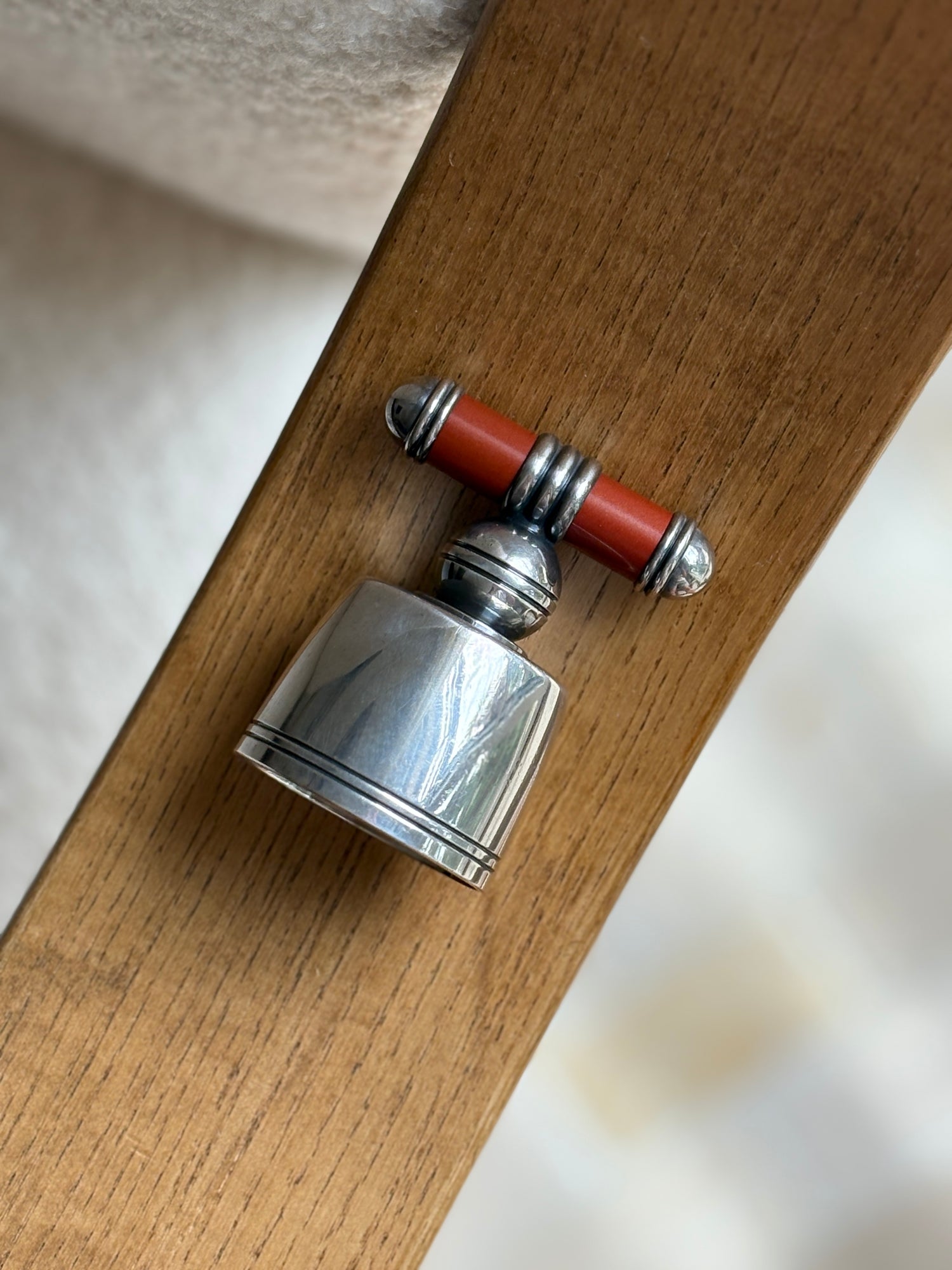 Christofle “Talisman” Chine de Lacque Bottle Stopper