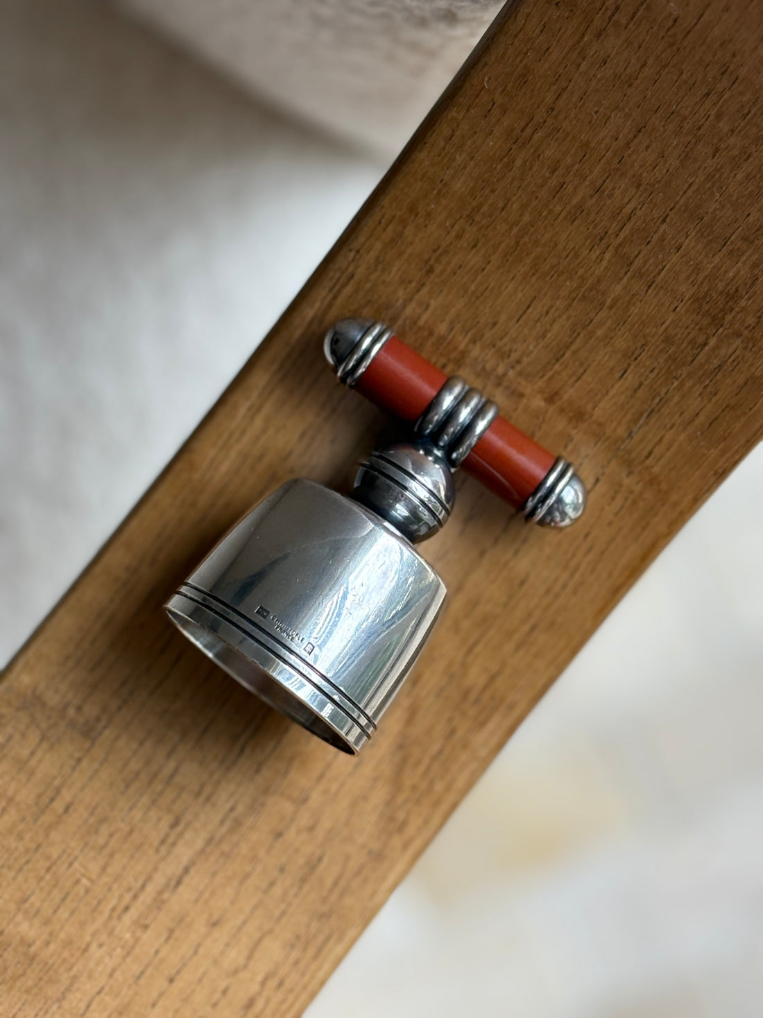 Christofle “Talisman” Chine de Lacque Bottle Stopper
