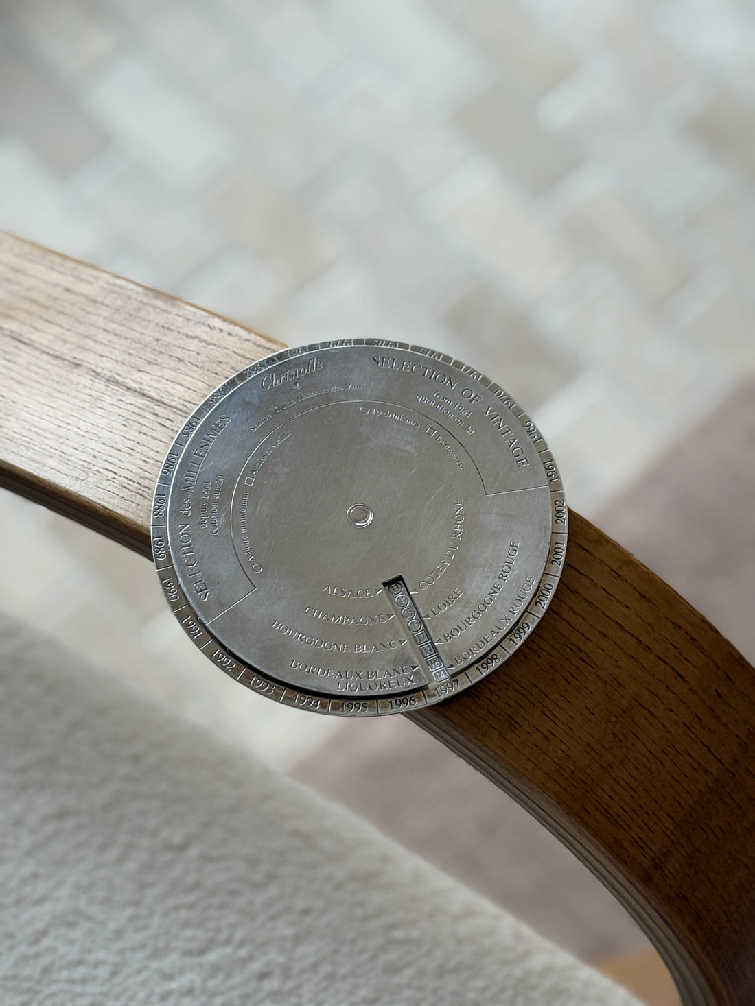 Christofle Wine Grading Oenology Disc | Collectors Gene