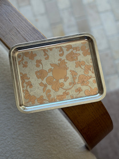 Christofle x Marcel Wanders Jardin Silver Rose Gold Tray | Collector Gene