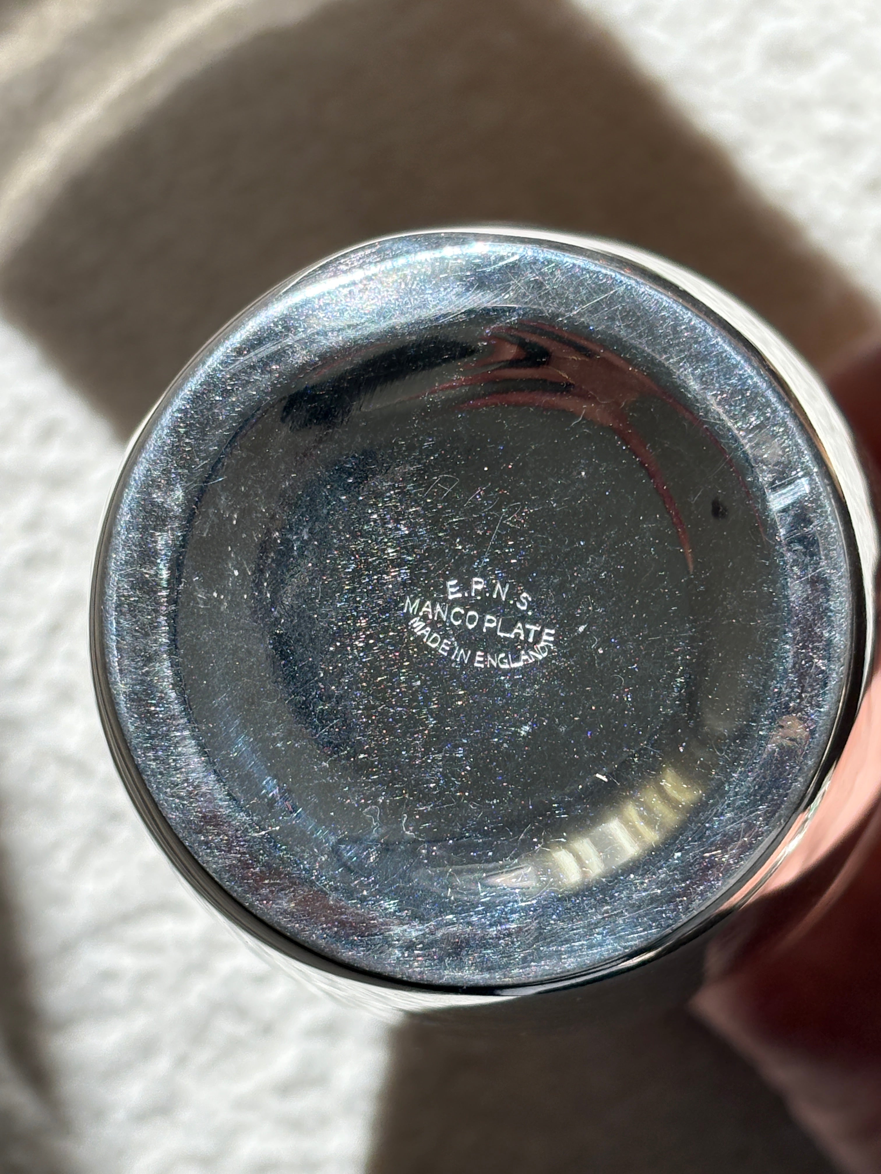 Cocktail Shaker with Coin Edge Lid - Made in England | Collectors Gene