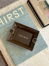 Collectors Gene Chocolate Brown Ceramic Ashtray | Rare & Collectible Pieces