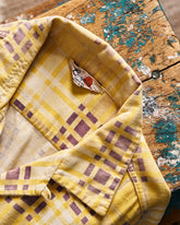 Compass Sanforized Yellow Short Sleeve Shirt | Doug Bihlmaier