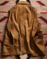Corduroy Throat Latch Collar Wax Canvas Vest | Collectors Gene