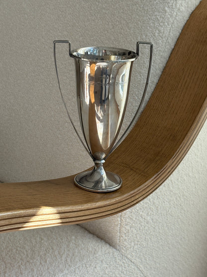 Coronado Country Club Tennis Trophy – Sterling Silver &amp; Enamel, c. 1917 | Collectors Gene