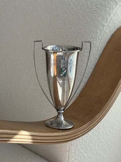 Coronado Country Club Tennis Trophy – Sterling Silver &amp; Enamel, c. 1917 | Collectors Gene