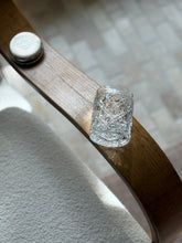 Crystal & Sterling Silver Guilloche Engine Turned Lidded Jar - Birmingham | Collectors Gene