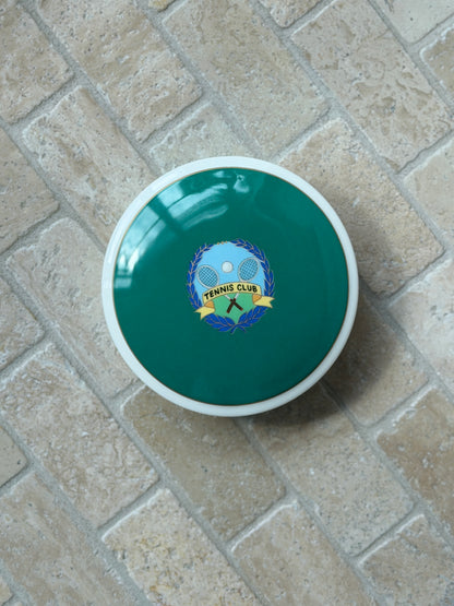 Daniel Hechter Green Tennis Club Bone China Trinket Box | Collectors Gene