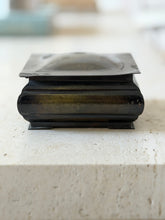 Danish Patinated Bronze Box with Wood Interior | Collectors Gene