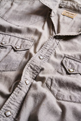 Dee Cee Western Wear Gray Shirt | Doug Bihlmaier