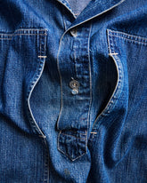 Denim Smock with Large Front Pockets | Doug Bihlmaier