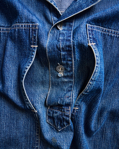 Denim Smock with Large Front Pockets | Doug Bihlmaier