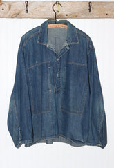 Denim Smock with Large Front Pockets | Doug Bihlmaier