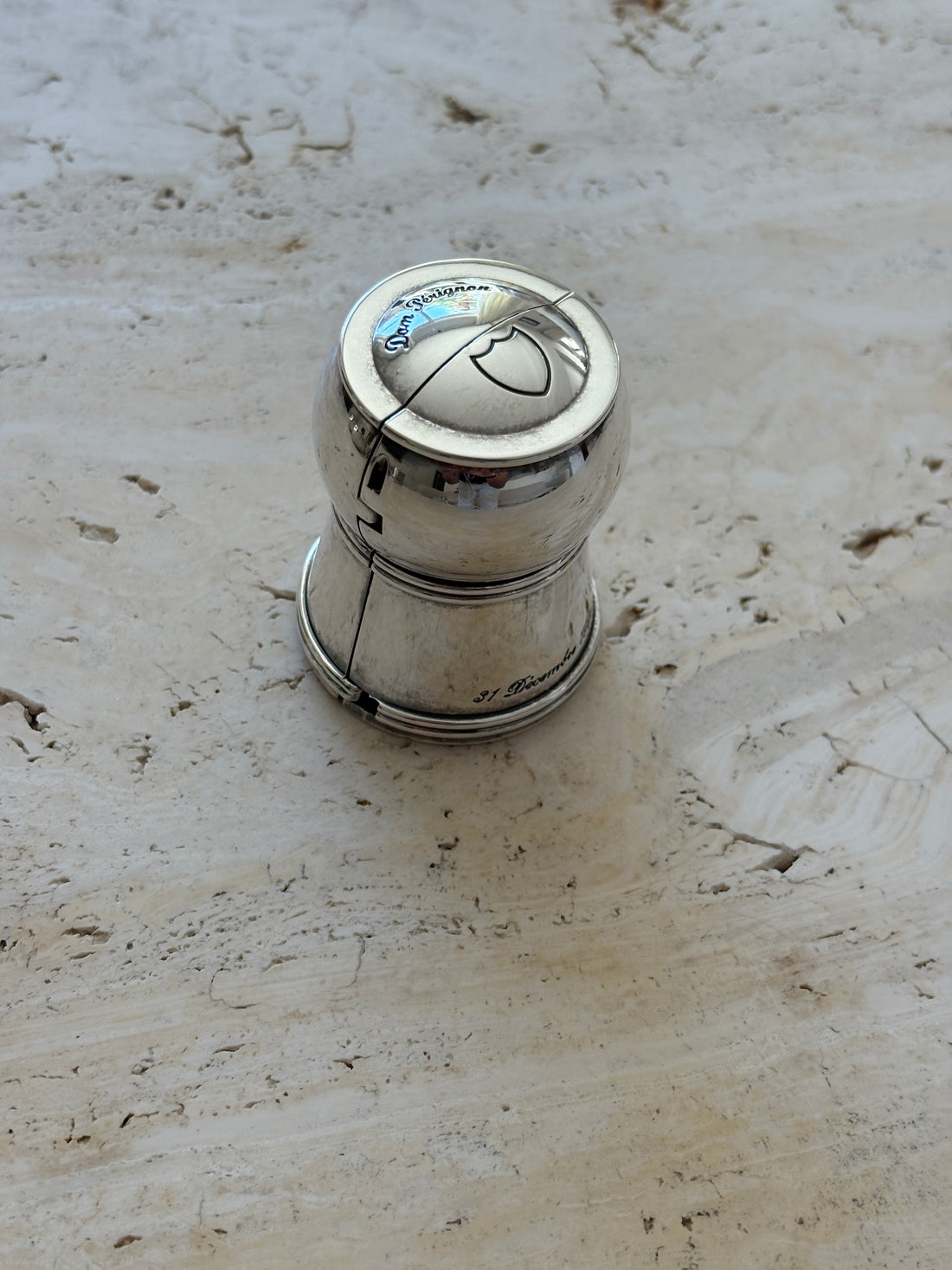 Dom Perignon &amp; Christofle Millenium Cork Holder | Collectors Gene Collectibles