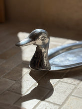 Duck Serving Tray in Pewter - Made in Mexico | Collectors Gene