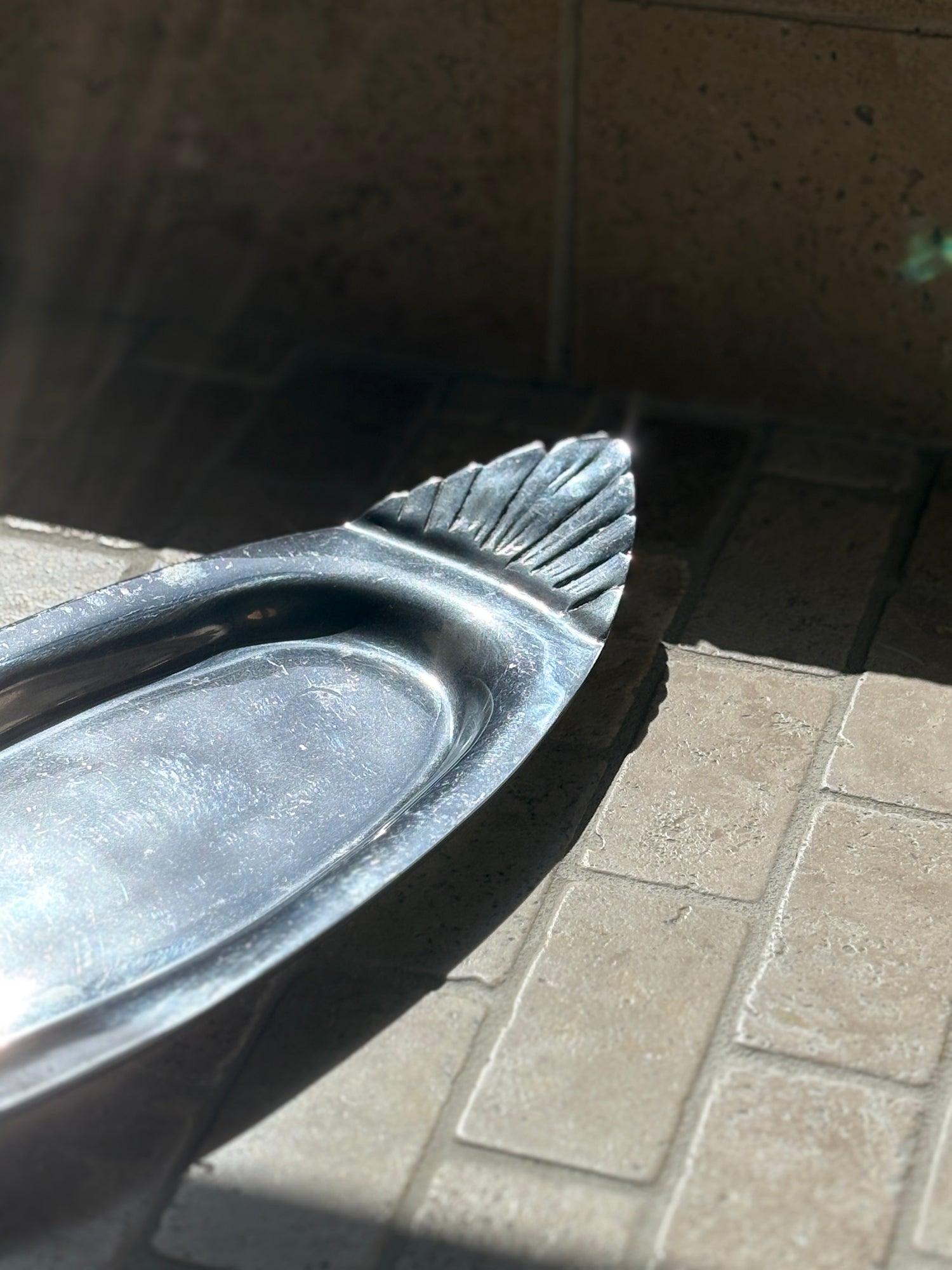 Duck Serving Tray in Pewter - Made in Mexico | Collectors Gene