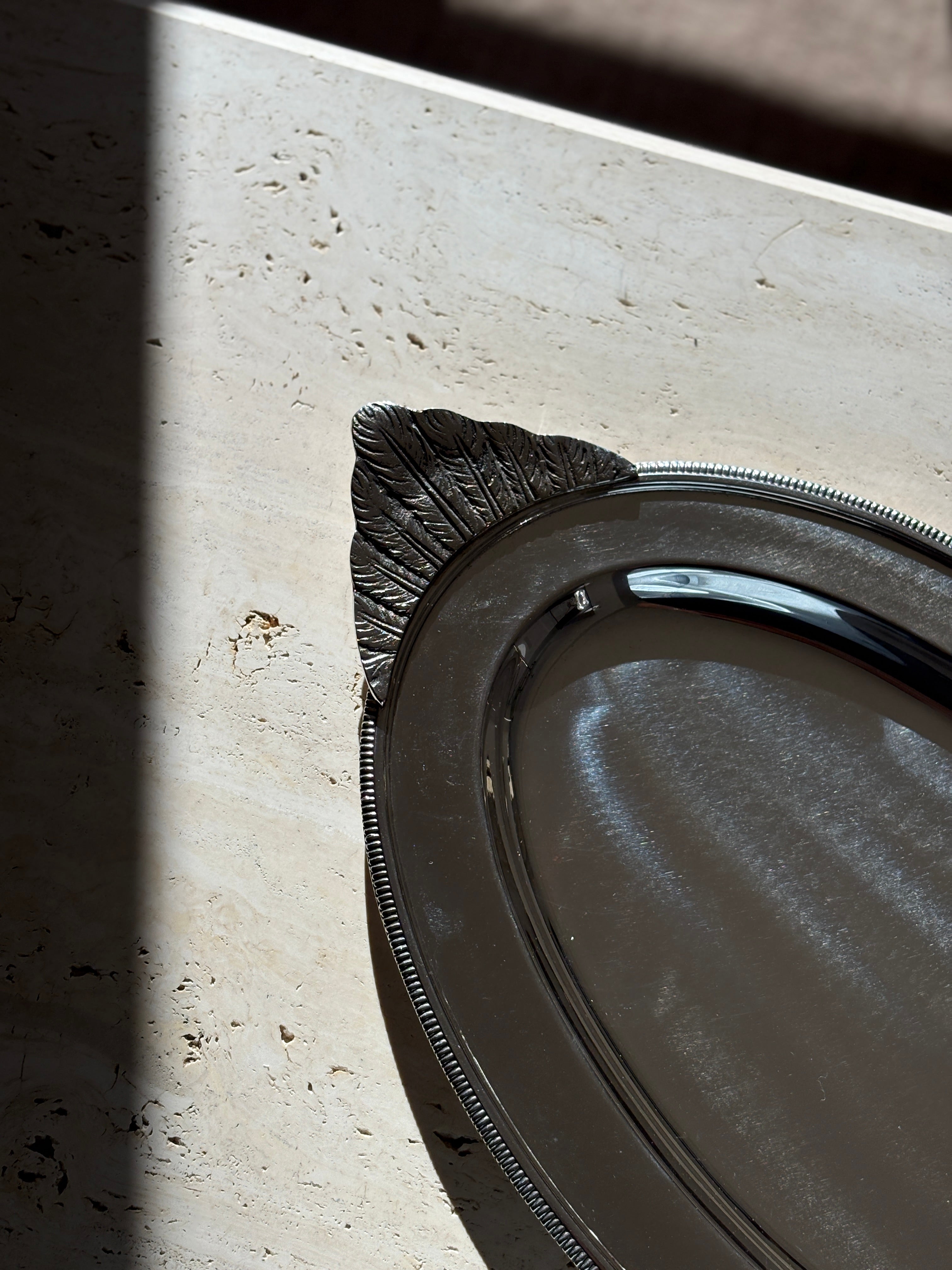 Duck Serving Tray in Silver Plate by Industria Argentina | Collectors Gene